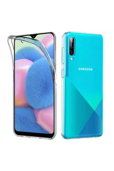 Buffay Samsung A30S Çift Taraflı Silikon Kılıf