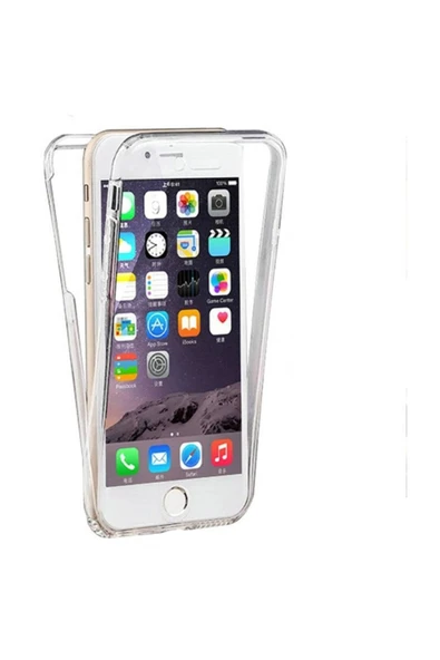 Buffay iPhone 8 Çift Taraflı Silikon Kılıf