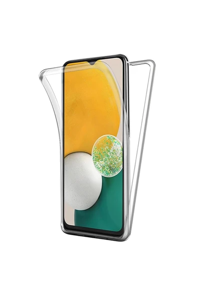 Buffay Samsung Galaxy A04S Çift Taraflı Silikon Kılıf
