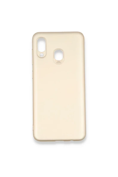Buffay Samsung Galaxy M20premium Silikon Kılıf Gold