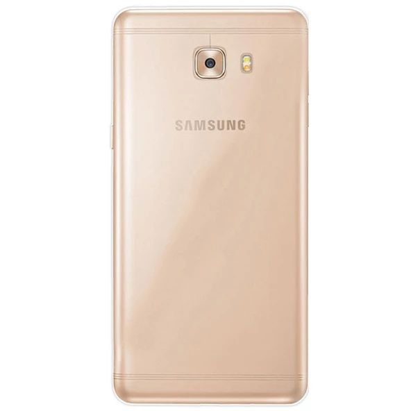 Gpack Samsung Galaxy C9 Pro Kılıf 02 mm Silikon Nano Glass - 4