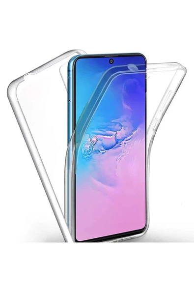 Buffay Samsung Galaxy A35 Çift Taraflı Silikon Kılıf
