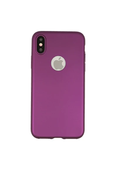 Buffay Iphone Xs Max Uyumlu Premium Silikon Kılıf Mor