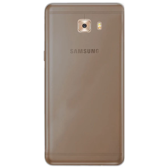 Gpack Samsung Galaxy C9 Pro Kılıf 02 mm Silikon Nano Glass