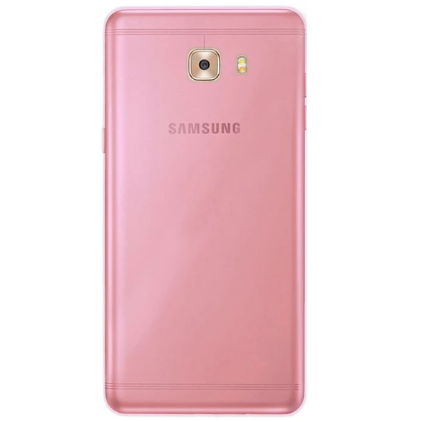 Gpack Samsung Galaxy C9 Pro Kılıf 02 mm Silikon Nano Glass - 3
