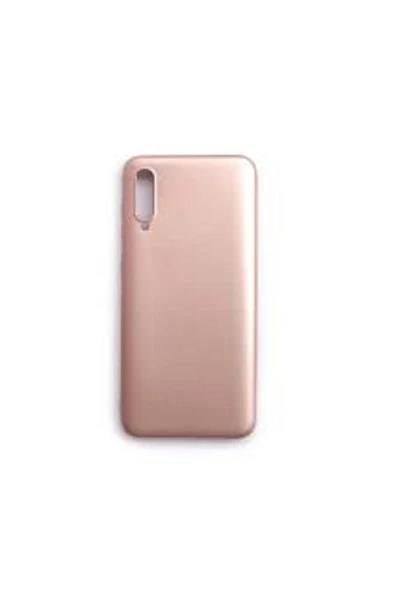 Buffay Samsung Galaxy A50 Premium Silikon Kılıf Rose Gold