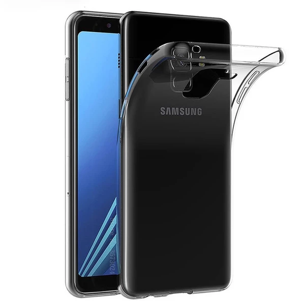 Gpack Samsung Galaxy J6 Kılıf 02 mm Silikon İnce Silikon