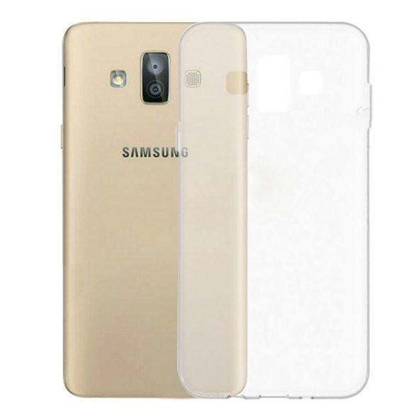 Gpack Samsung Galaxy J7 Duo Kılıf 02 mm Silikon İnce Silikon