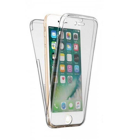 Gpack Apple iPhone 6 Plus Kılıf Ön Arka  Silikon Koruma