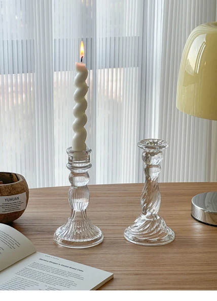 Mat Spiral Mum - Fildişi Beyazı (2'li Paket) - 9