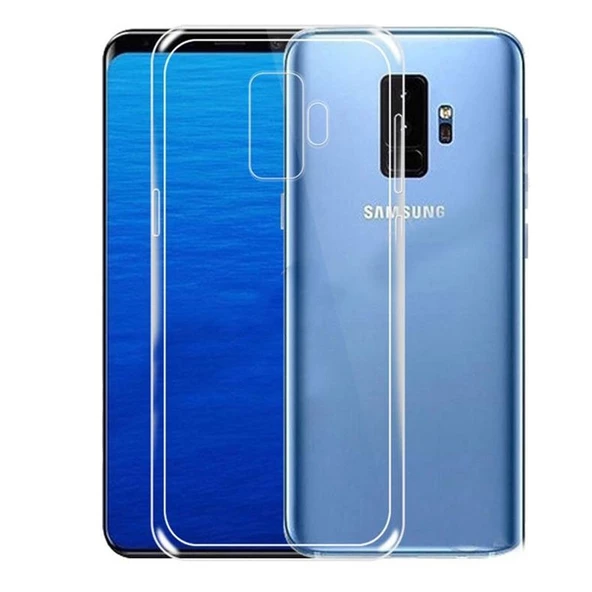 Gpack Samsung Galaxy J8 Kılıf 02 mm Silikon SilikonNano Glass