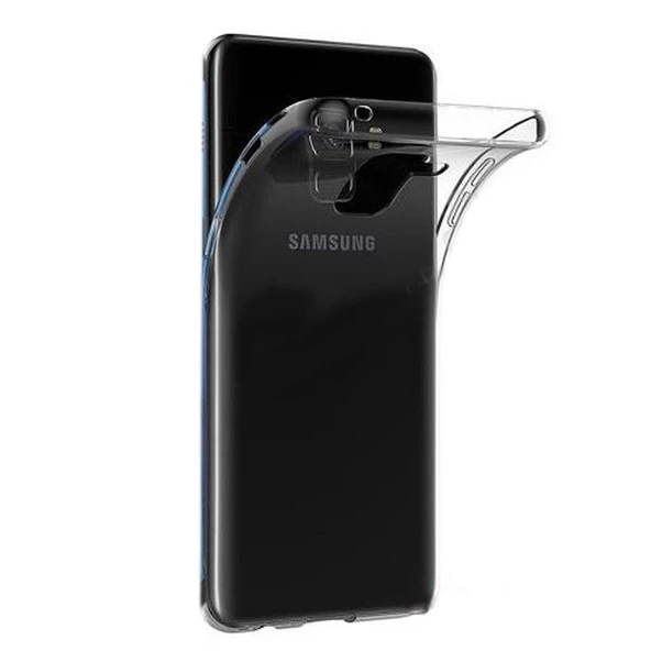 Gpack Samsung Galaxy J8 Kılıf 02 mm Silikon SilikonNano Glass - Resim 3