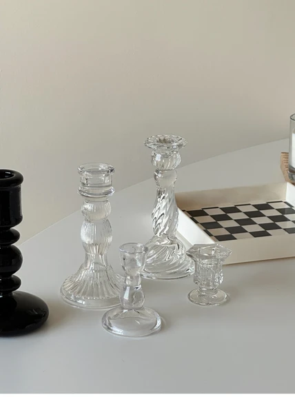 Mat Spiral Mum - Fildişi Beyazı (2'li Paket) - 11