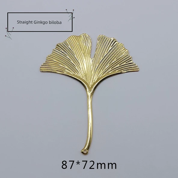 Reçine Duvar Dekoru - Düz Ginkgo Biloba 5'li Paket