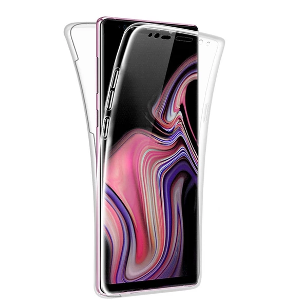 Gpack Samsung Galaxy Note 8 Kılıf Ön Arka  Silikon Koruma