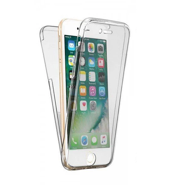 Gpack Apple iPhone 6 6s Kılıf Ön Arka  Silikon Koruma