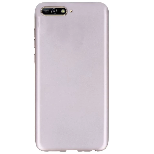 Gpack Huawei Y6 2018 Kılıf Premier Silikon Arka KorumaNano Glass