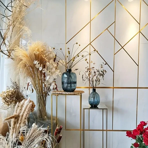 Fayans Arası Şerit Bant Dekoratif Kendinden Yapışkanlı Bant 1cm 50 Metre - 3