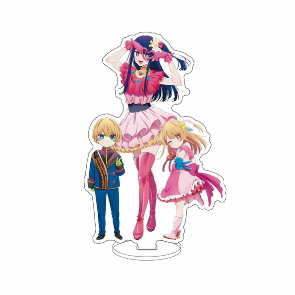 Anime Akrilik Ayaklı Anahtarlık - Renk 5 - 6