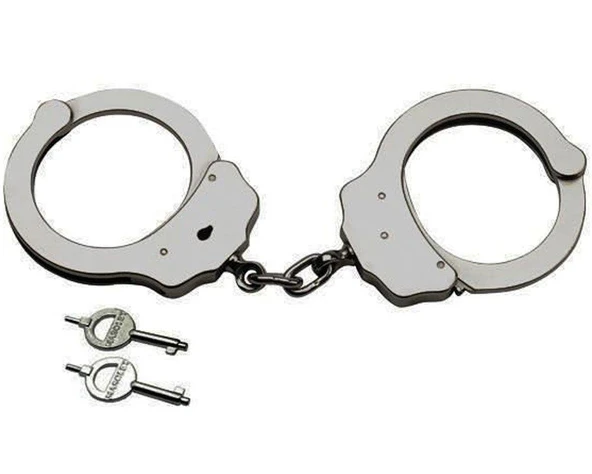 Single Sword Kelepçe Polis - Asker Kelepçesi Masolet