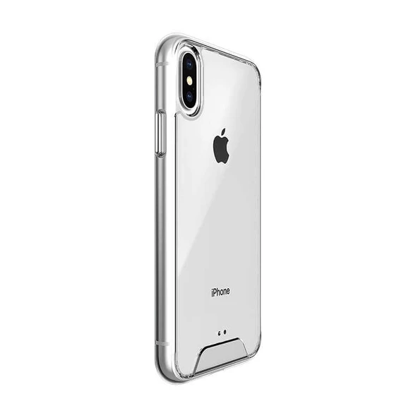 Gpack Apple iPhone Xs Max Kılıf Gard Nitro  SilikonNano Glass