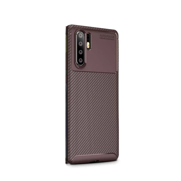 Gpack Huawei P30 Pro Kılıf Negro Karbon Dizayn Silikon