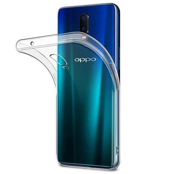 Gpack Oppo Rx17 Pro Kılıf Süper Silikon Yumuşak KorumaNano Glass