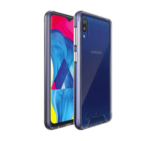 Gpack Samsung Galaxy M10 Kılıf Gard Nitro  SilikonNano Glass