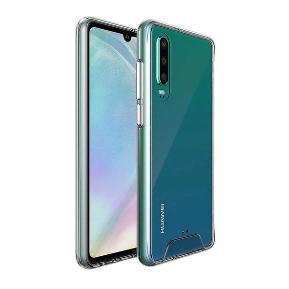 Gpack Huawei P30 Kılıf Gard Nitro  SilikonNano Glass