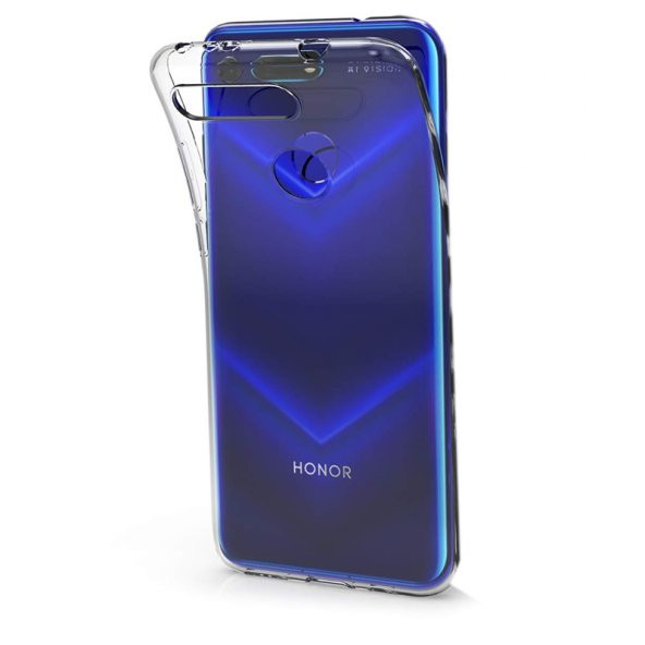 Gpack Huawei honor View 20 Kılıf Süper SilikonNano Glass