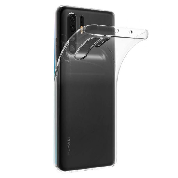 Gpack Huawei P30 Pro Kılıf Süper Silikon KorumaFull Kapatan Cam