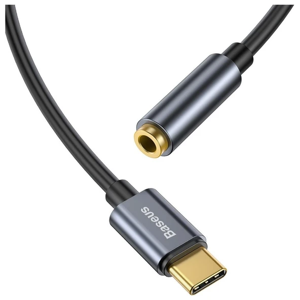 Baseus L54 USB C Aux Kulaklık Adaptörü USB C 3.5 Jack Ses Kablosu - 5