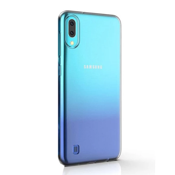 Gpack Samsung Galaxy A10 Kılıf Süper Silikon KorumaNano Glass