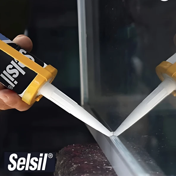 Küflenme Yapmayan Şeffaf Genel Amaçlı Silikon Suya ve Neme Dayanıklı - 5