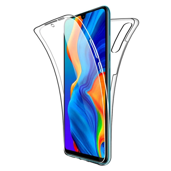 Gpack Huawei P30 Kılıf Ön Arka  Silikon Koruma