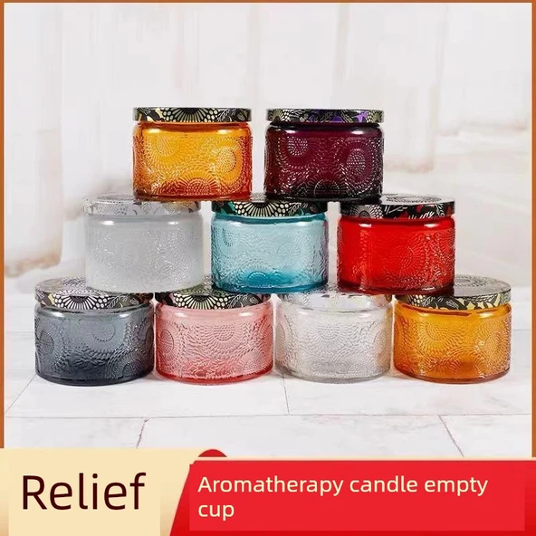 DIY Aromaterapi Mum Şişesi - 120ml - Sekizgen - Amber Renkli - 2