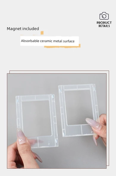 3 İnç Polaroid Mini Fotoğraf Çerçevesi - Deniz Mavisi - 10