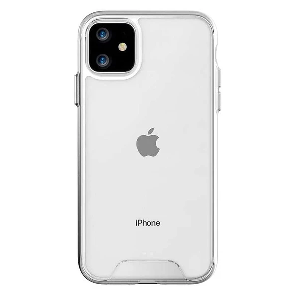 Gpack Apple iPhone 11 Kılıf Gard Nitro  Sert SilikonNano Glass