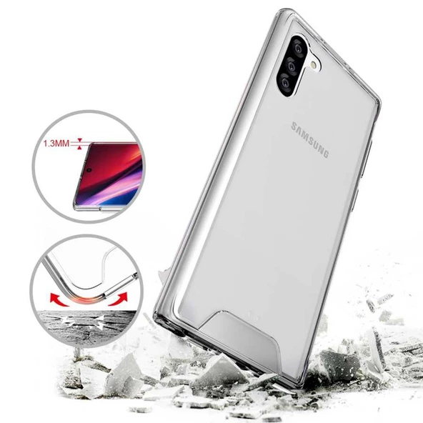 Gpack Samsung Galaxy Note 10 Kılıf Gard Nitro  Sert Silikon - 3