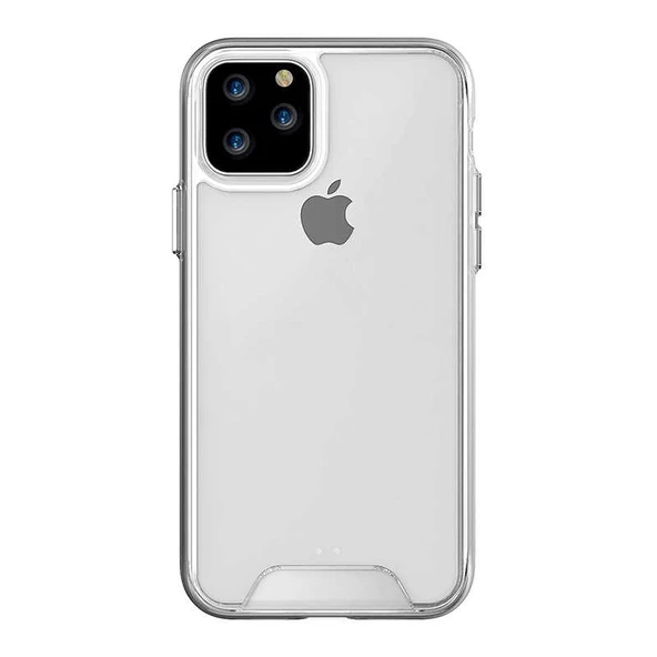 Gpack Apple iPhone 11 Pro Max Kılıf Gard Nitro  Sert SilikonNano Glass