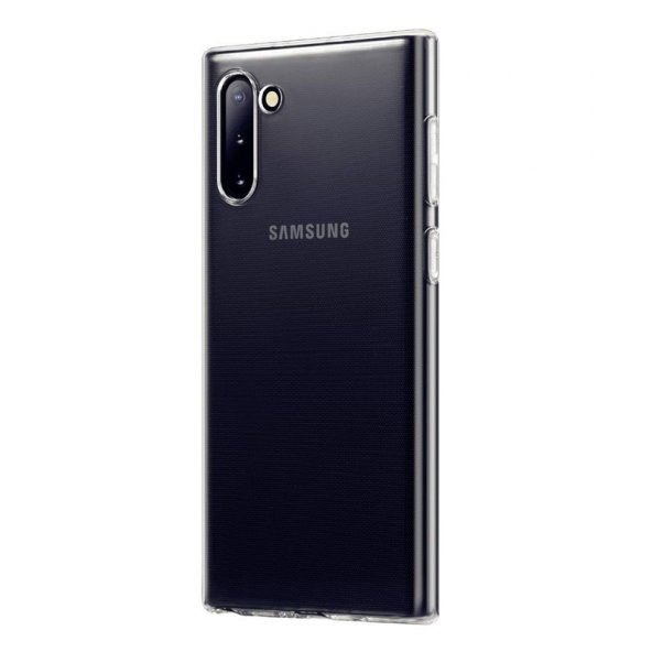 Gpack Samsung Galaxy Note 10 Kılıf Süper Silikon Yumuşak Arka Koruma