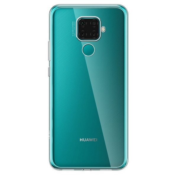 Gpack Huawei Mate 30 Lite Kılıf Süper Silikon Yumuşak Arka Koruma