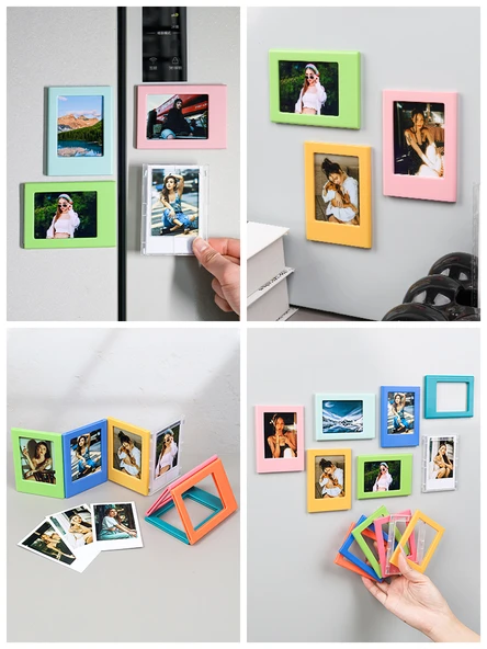 3 İnç Polaroid Mini Fotoğraf Çerçevesi - Derin Siyah - 6