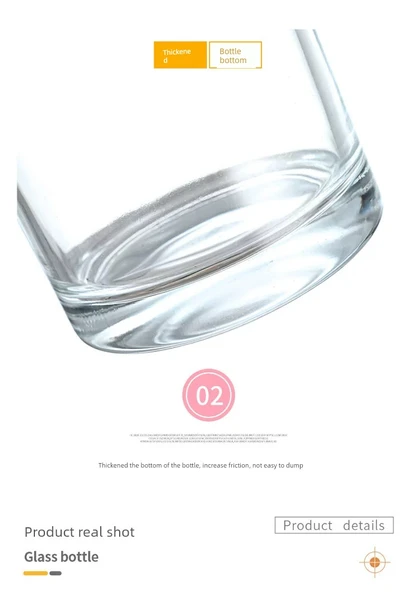 Şeffaf Cam Mumluk Aromaterapi Kabı - 200ml2 (Model 9507) - 12