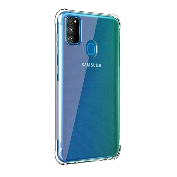 Gpack Samsung Galaxy M30s Kılıf AntiShock Ultra Koruma Sert Kapak