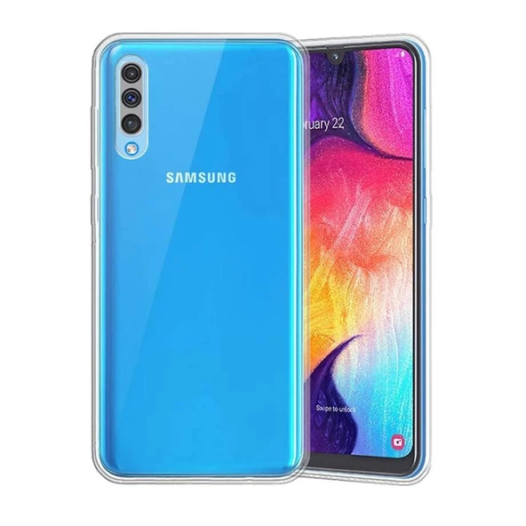 Gpack Samsung Galaxy A70 Kılıf Kamera Korumalı  Silikon