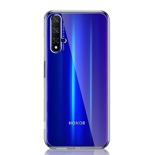 Gpack Huawei Nova 5T Kılıf Süper Silikon Yumuşak Arka Koruma