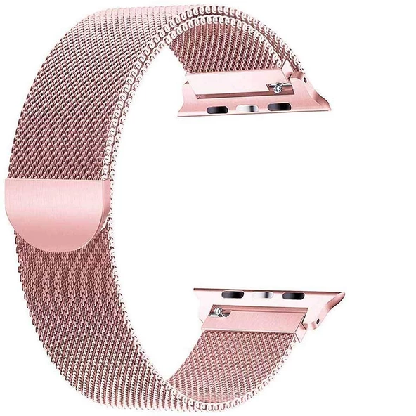 Gpack Apple Watch 42 mm Kılıf Metal Kayış Kordon