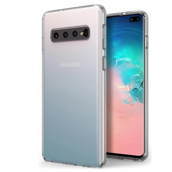 Gpack Samsung Galaxy S10 Plus Kılıf Kamera Korumalı  Silikon