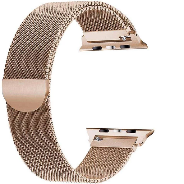 Gpack Apple Watch 42 mm Kılıf Metal Kayış Kordon - 5